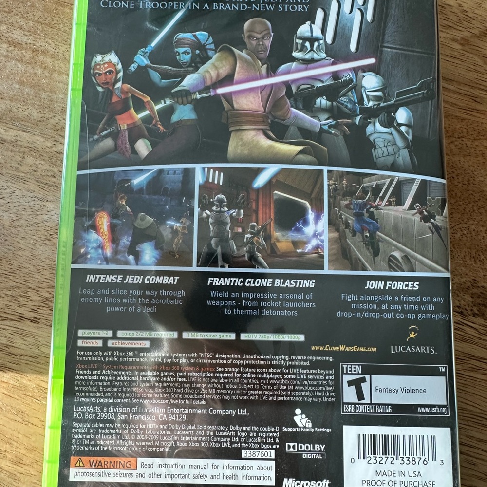Star Wars: The Clone Wars - Republic Heroes for Xbox 360, NEW video game - Picture 2 of 4